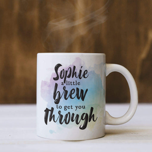 Personalised A Little Brew To Get You Through 11oz Mug