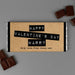 Personalised Valentine's Day Milk Chocolate Bar