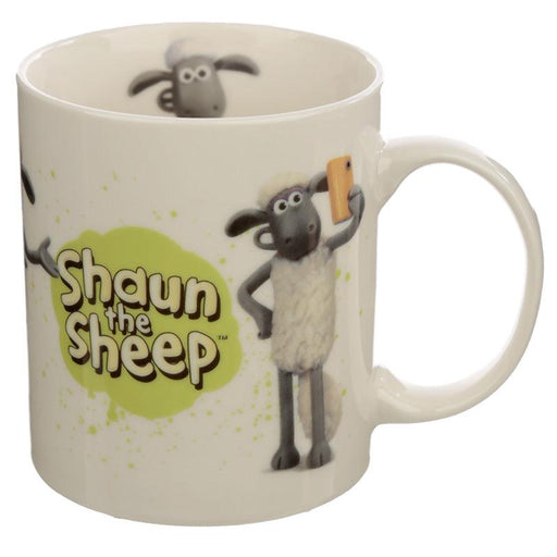 Shaun the Sheep Porcelain Mug - White