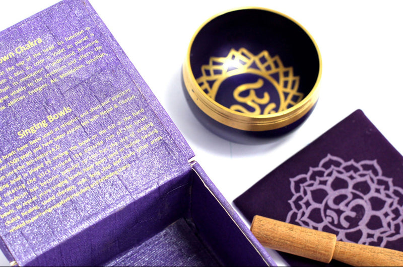 Chakra Singing Bowl Set - Crown
