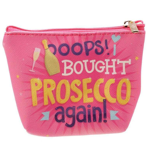 Prosecco Make Up Bag Purse - Myhappymoments.co.uk