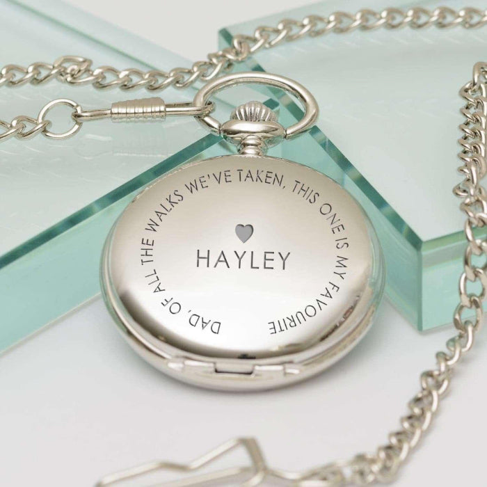Dad Of All The Walks Pocket Watch - Father Of The Bride