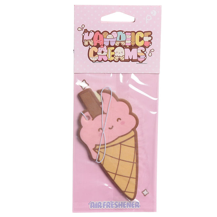 Strawberry Scented Kawaii Ice Cream Car Air Freshener