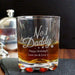 Personalised No.1 Daddy Glass Tumbler - Myhappymoments.co.uk
