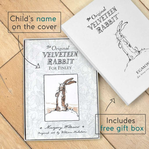 Personalised Velveteen Rabbit First Edition Book - Myhappymoments.co.uk