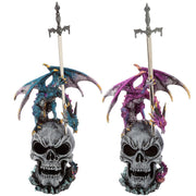 Sword Master Dark Legends Dragon Skull Figurine