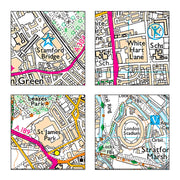 Football Stadium Map Mug