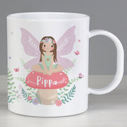 Personalised Toadstool Fairy Plastic Mug