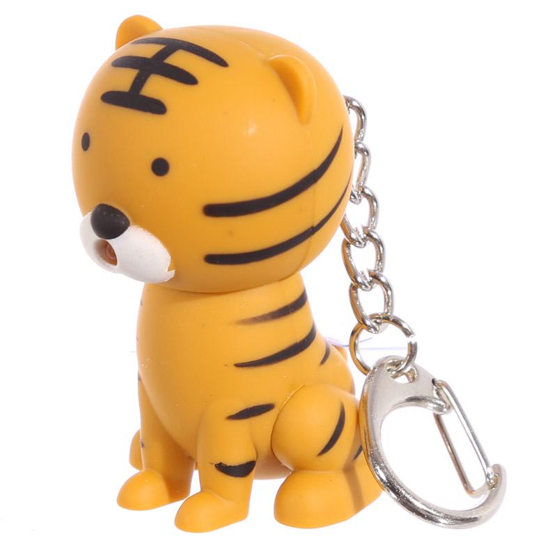 Tiger LED Keyring with Sound
