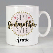 Personalised 'Best Godmother' Mug - Myhappymoments.co.uk