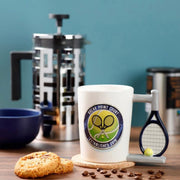 Tennis Ceramic Shaped Handle Mug