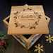 Personalised Christmas Memory Box - Mistletoe Design