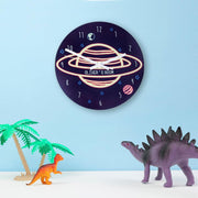 Personalised Space Wall Clock