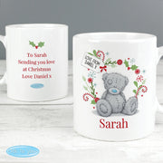 Personalised Me to You Christmas Mug For Nan, Grandma, Mum
