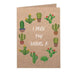 Personalised Cactus Card - Myhappymoments.co.uk