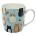 Feline Fine Cat Porcelain Mug - Myhappymoments.co.uk
