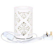Damask Cut Out Electric Oil Burner