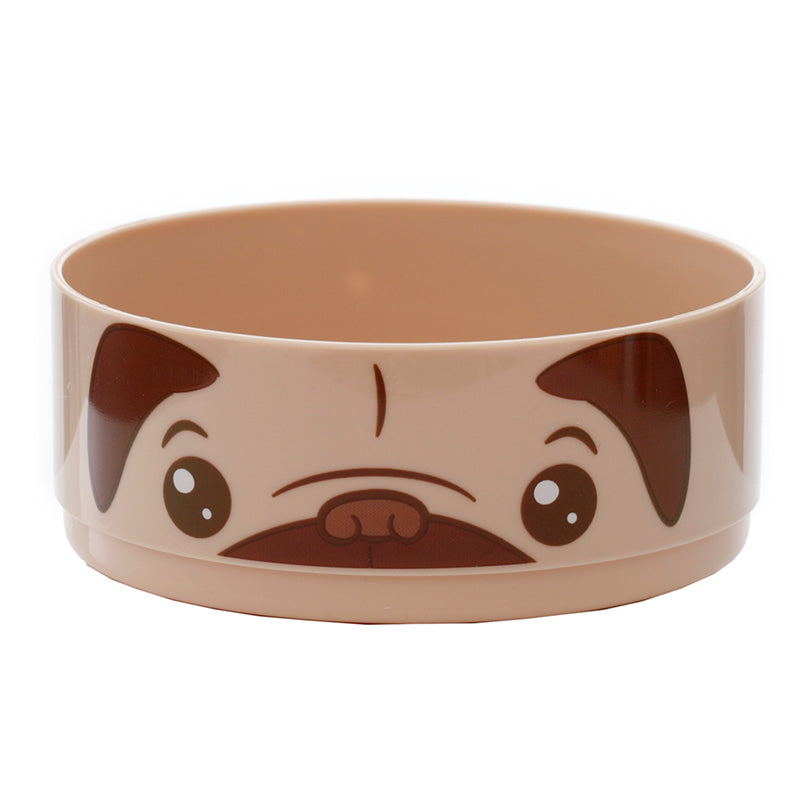 Mopps Pug Stacked Round Bento Lunch Box