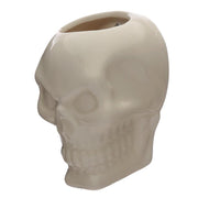 Ceramic Skull Garden Wall Planter Plant Pot