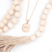 Personalised Rectangular Photo Locket Necklace - Rose Gold Plated