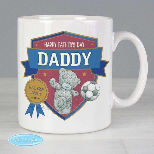 Personalised Me to You Football Mug - Myhappymoments.co.uk