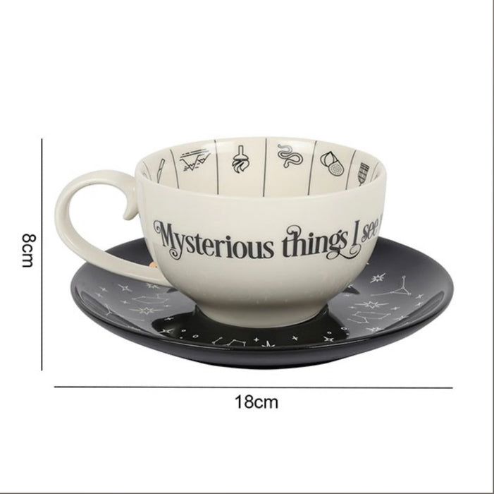 Fortune Telling Ceramic Teacup