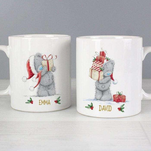 Personalised Me to You Christmas Couple's Mug Set - Myhappymoments.co.uk