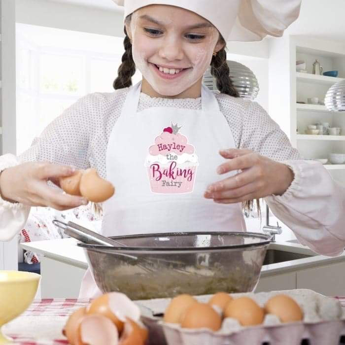 Personalised Baking Fairy Children's Apron - Myhappymoments.co.uk