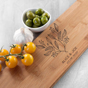 Personalised Couples Serving Board