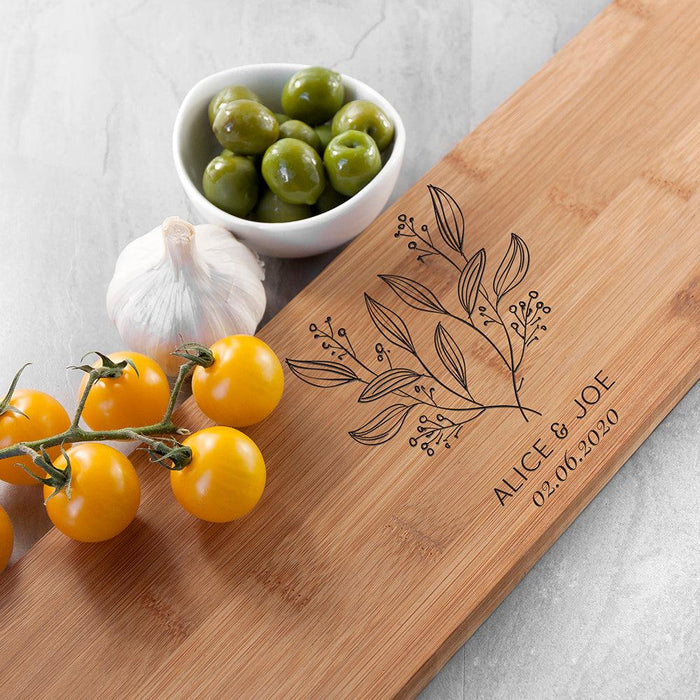 Personalised Couples Serving Board