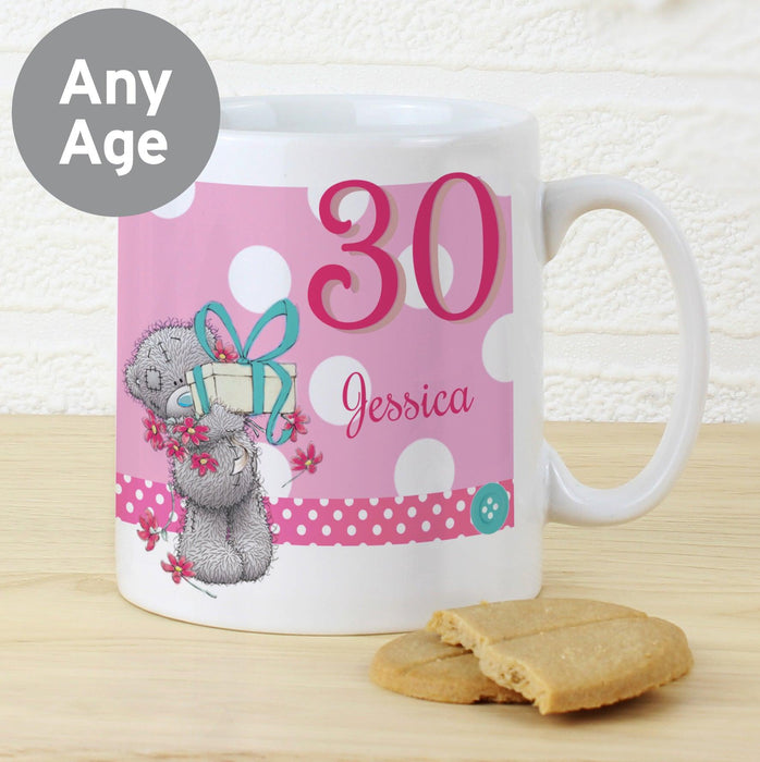Personalised Me To You Birthday Age Pink Mug - Myhappymoments.co.uk