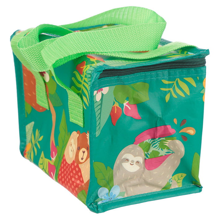 Woven Sloth Cool Insulated Lunch Bag - Myhappymoments.co.uk