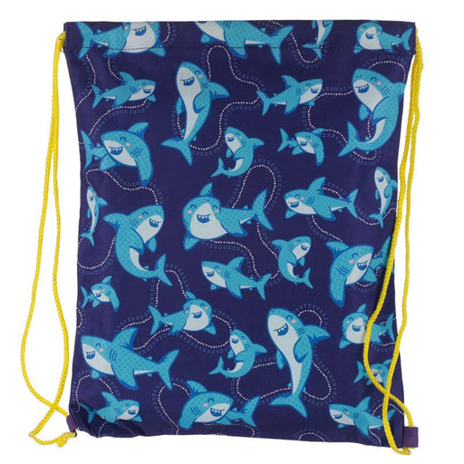 Shark Design Drawstring Bag