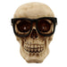 Skull Wearing Glasses Ornament