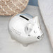 Personalised Silver Plated Piggy Bank