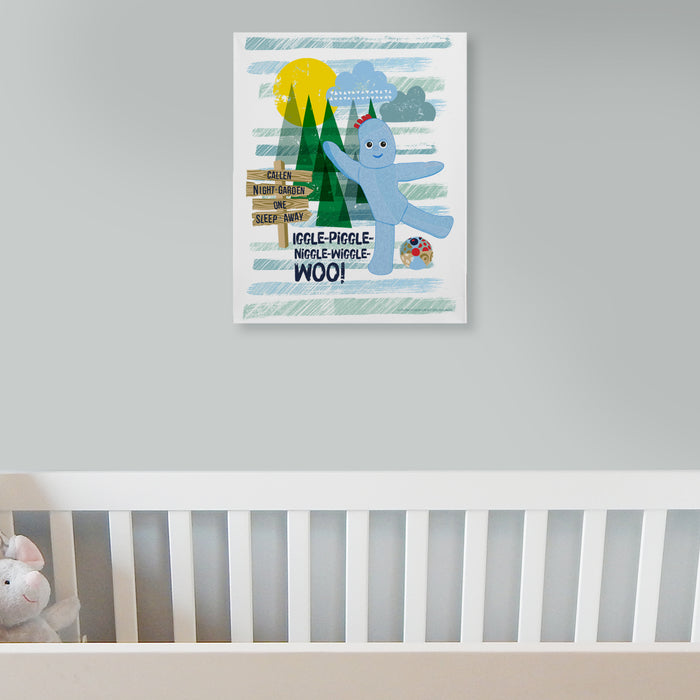 Personalised Igglepiggle In The Night Garden Canvas - Myhappymoments.co.uk
