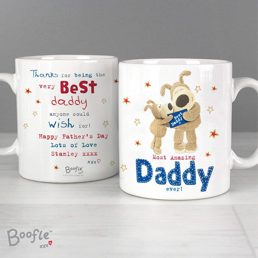 Personalised Boofle Most Amazing Daddy Mug - Myhappymoments.co.uk