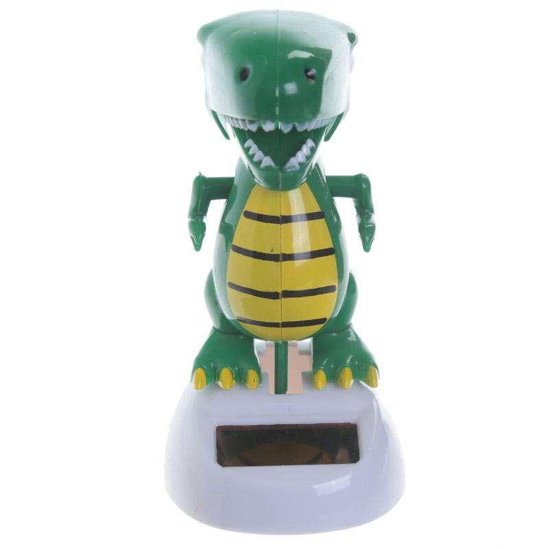 T-Rex Dinosaur Solar Powered Dashboard Toy - Myhappymoments.co.uk