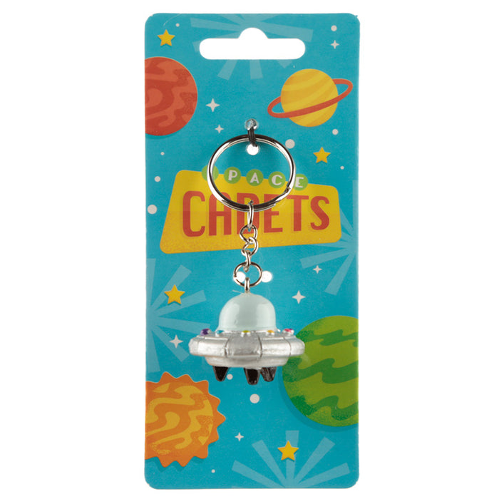 Space Cadet Spaceship Keyring - Myhappymoments.co.uk