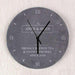 Personalised Kitchen Slate Clock - Myhappymoments.co.uk