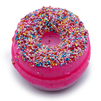 Raspberry Bath Bomb Donut Fizzer