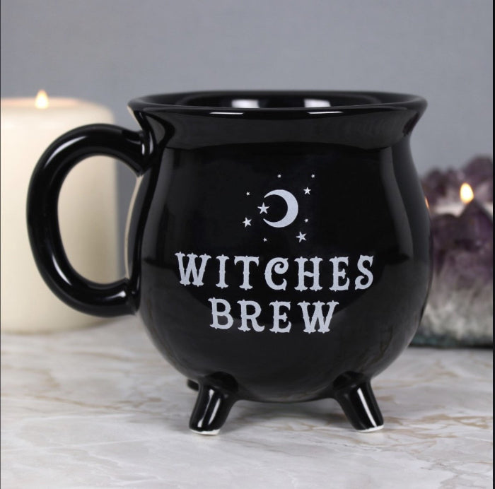 Witches Brew Cauldron Mug - Gothic Homeware