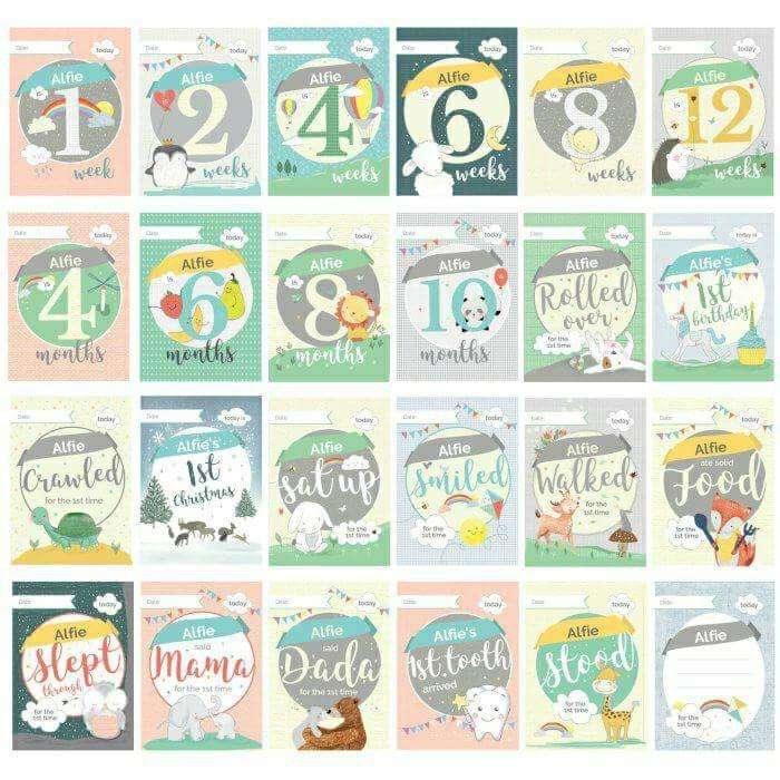 Personalised Baby Cards: For Milestone Moments - Myhappymoments.co.uk