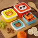 Panda, Bear and Tiger Lunch Boxes Set Of 3