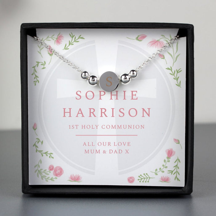 Personalised Holy Communion Bracelet & Gift Box