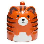 Novelty Upside Down Ceramic Tiger Mug