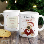 Personalised Boofle Christmas Love Mug - Myhappymoments.co.uk