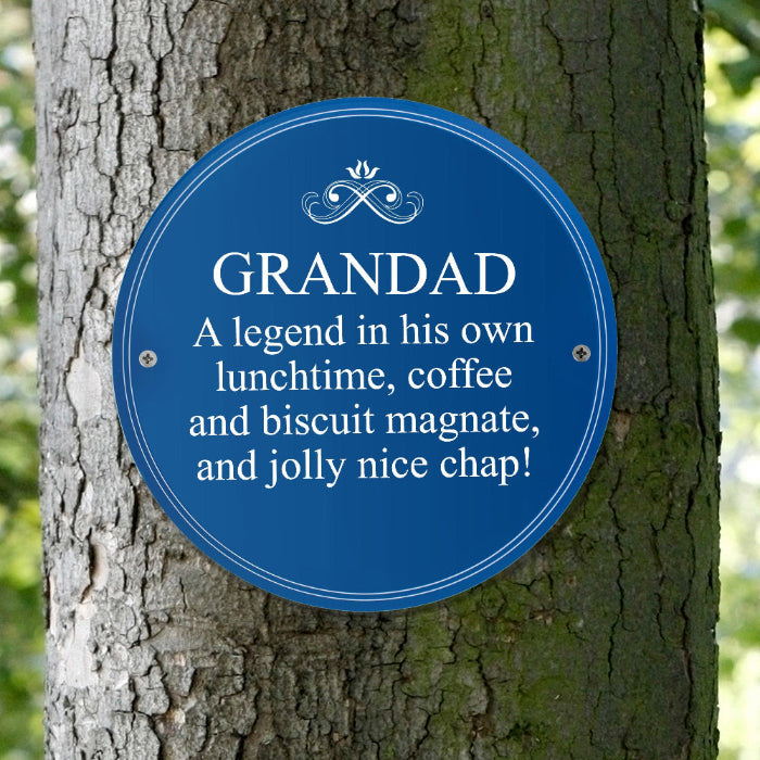 Personalised Heritage Plaque - Birthday & Retirement 