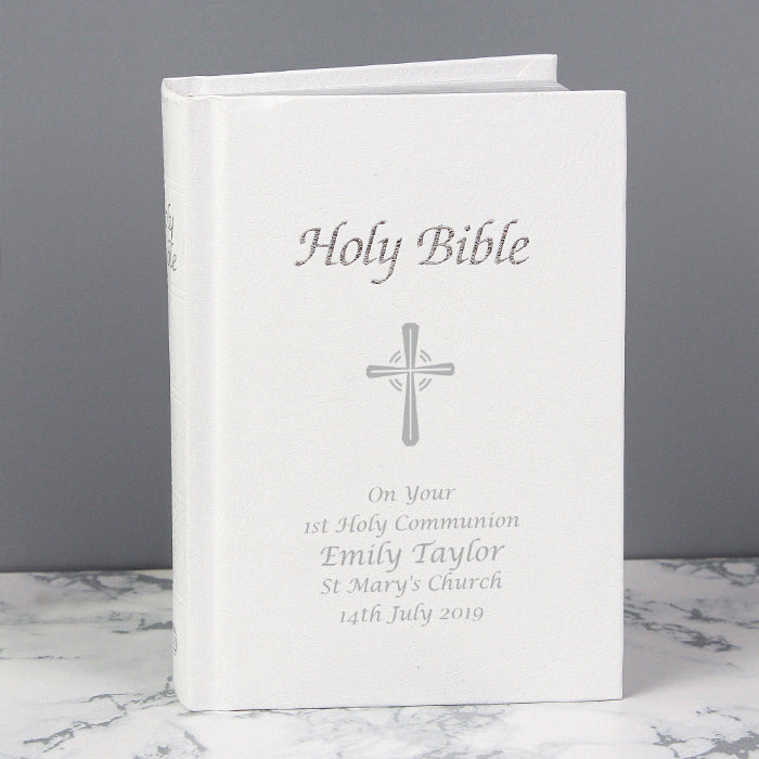 Personalised Holy Bible - Perfect Gift for Christening or Holy Communion