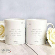 Personalised Boofle Wedding Couple Mug Set - Myhappymoments.co.uk